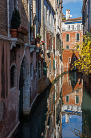 Winter Colours On The Canals, Venice