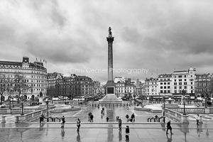 Rainy Days, Trafalgar Square