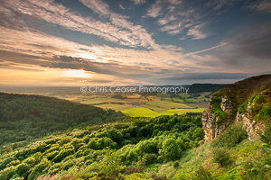 Sunset Over Roulston Scar