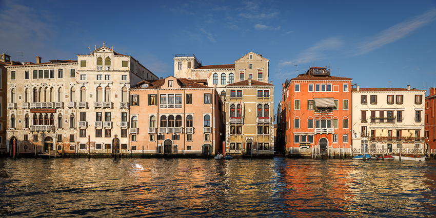 Palazzos Beside The Grand Canal, Venice
